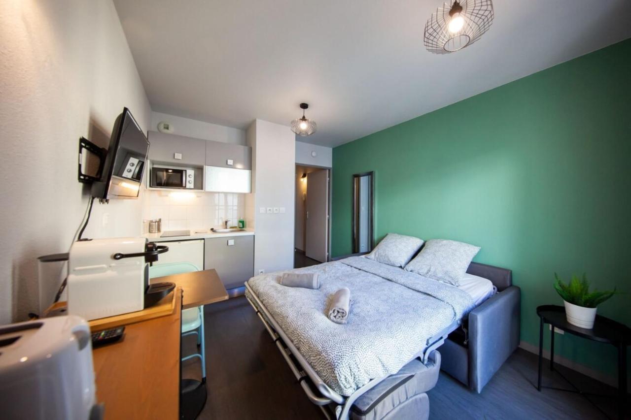 Апартаменты Le Petit Hector -Studio Cosy Avec Parking -Debourg Лион Экстерьер фото