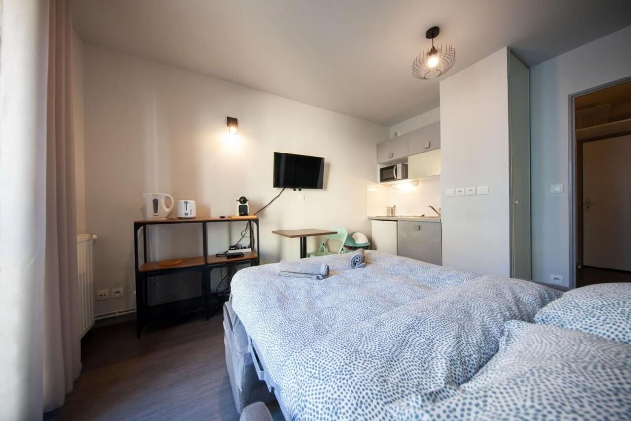 Апартаменты Le Petit Hector -Studio Cosy Avec Parking -Debourg Лион Экстерьер фото
